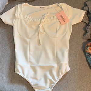 Misguided milkmaid shirt